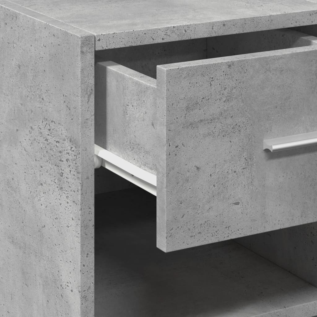 Sideboard Concrete Grey 50x42,5x93 cm Engineered Wood
