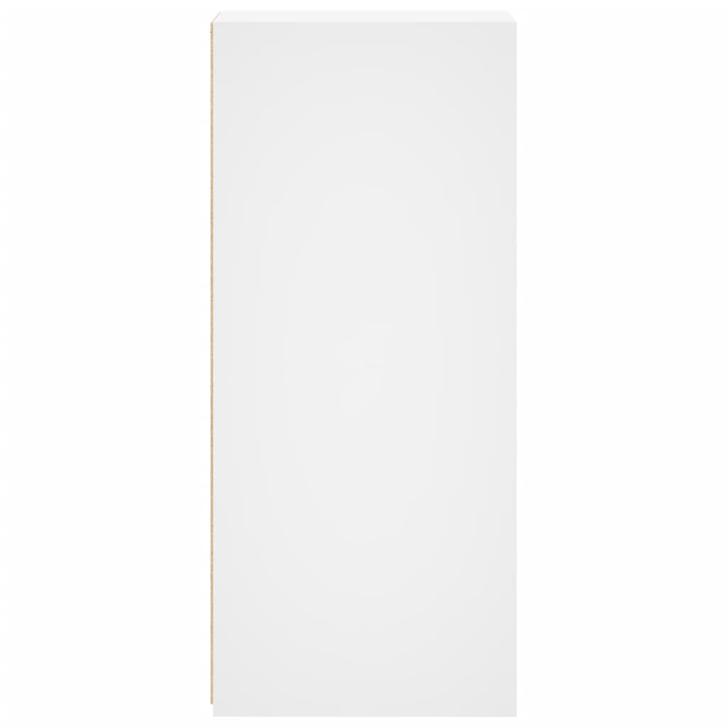 Sideboard White 30x41x93 cm Engineered Wood