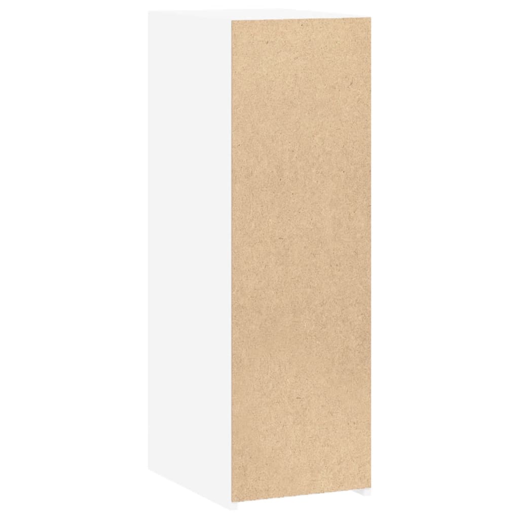 Sideboard White 30x41x93 cm Engineered Wood
