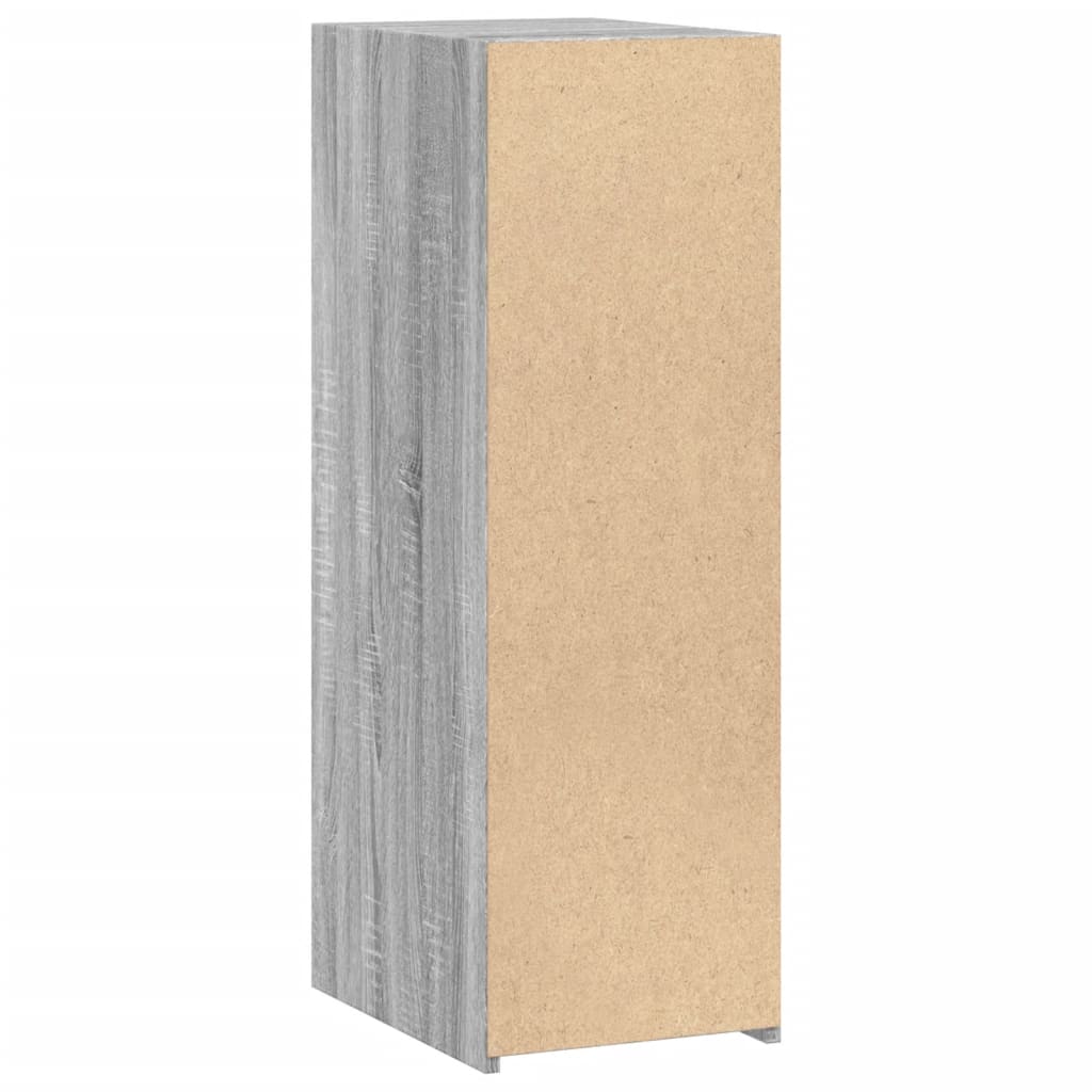 Sideboard Grey Sonoma 30x41x93 cm Engineered Wood