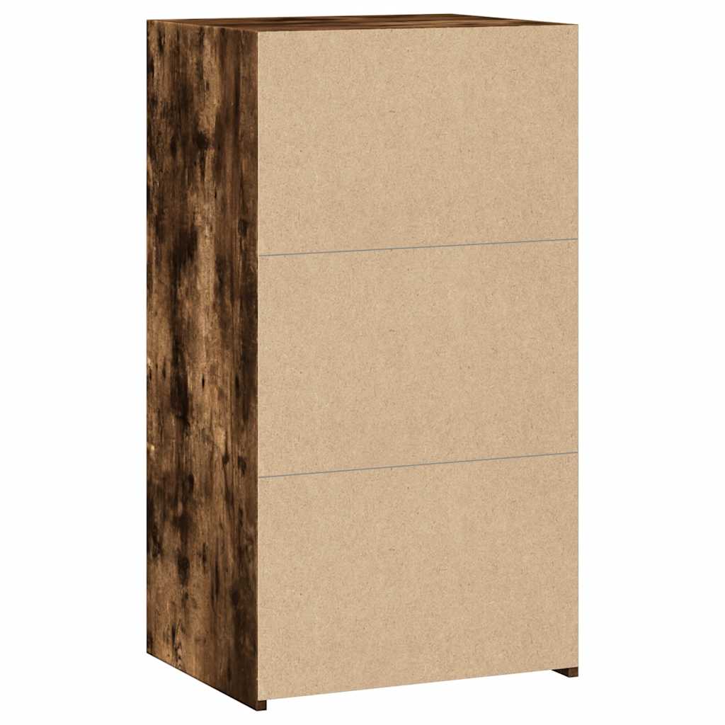 Sideboard Smoked Oak 50x41x93 cm Engineered Wood