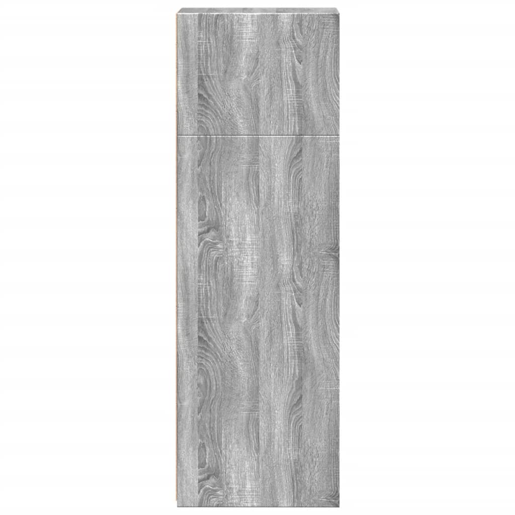 Highboard Grey Sonoma 30x41x124 cm Engineered Wood