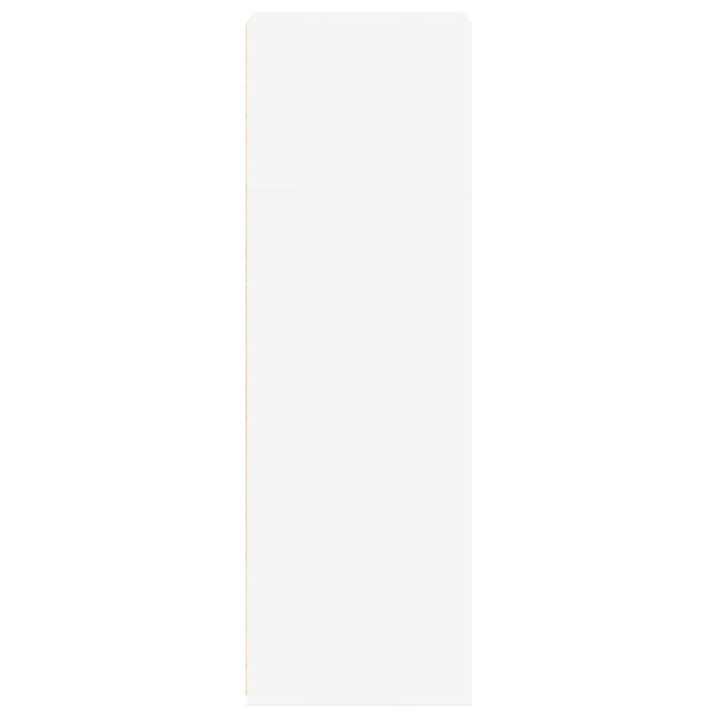 Highboard White 45x41x124 cm Engineered Wood