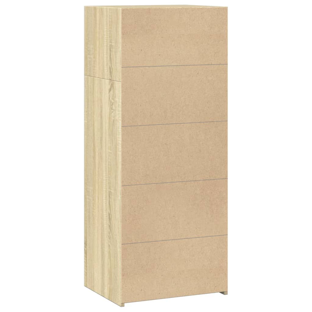 Highboard Sonoma Oak 50x41x124 cm Engineered Wood