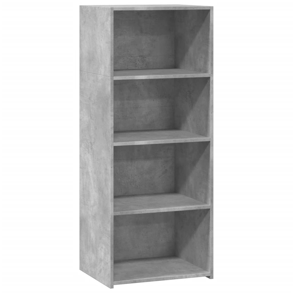 Highboard Concrete Grey 50x41x124 cm Engineered Wood