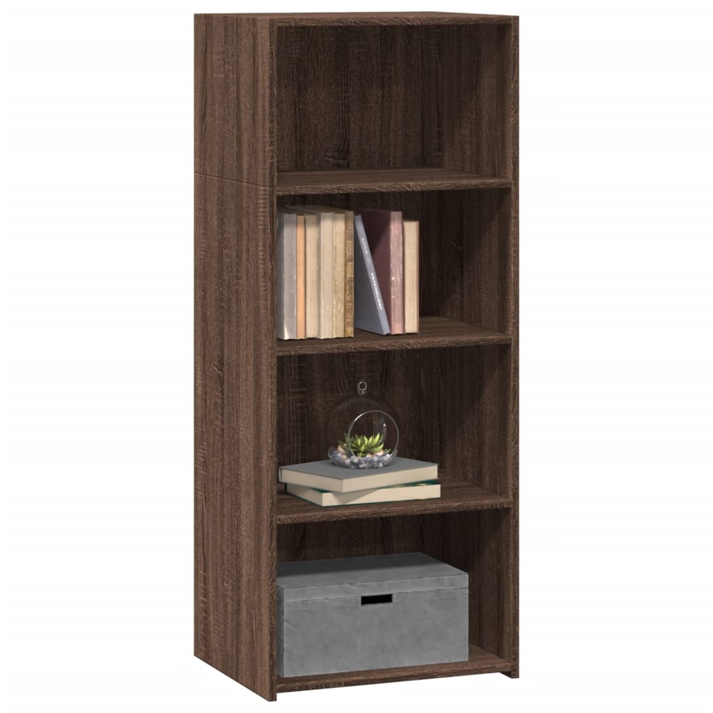 vidaXL Highboard Brown Oak 50x41x124 cm Engineered Wood
