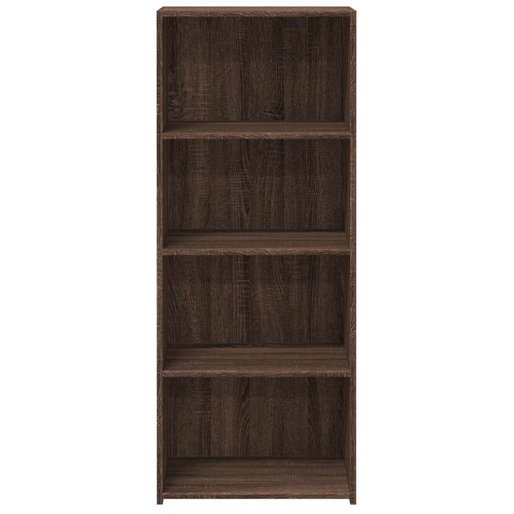 vidaXL Highboard Brown Oak 50x41x124 cm Engineered Wood
