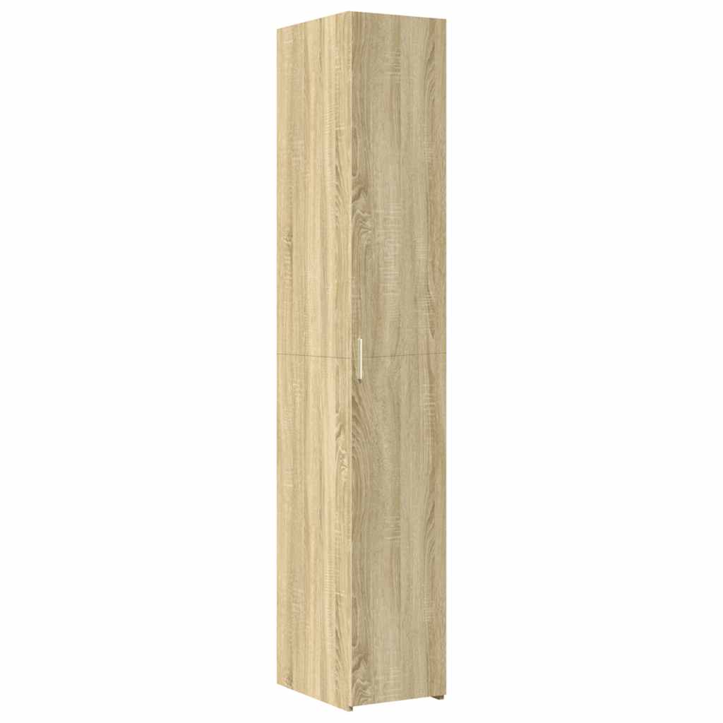 Slim Storage Cabinet Sonoma Oak 30x42,5x225 cm Engineered Wood