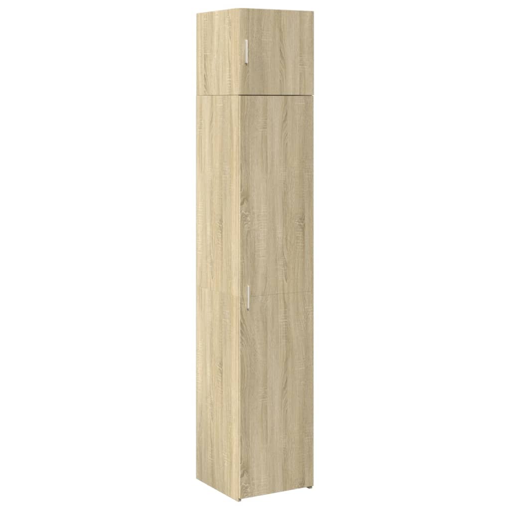 Slim Storage Cabinet Sonoma Oak 40x42,5x225 cm Engineered Wood