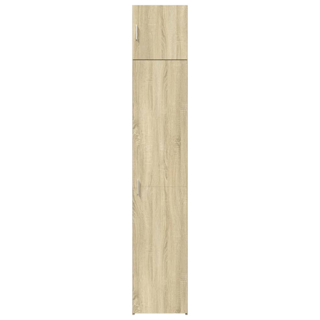 Slim Storage Cabinet Sonoma Oak 40x42,5x225 cm Engineered Wood