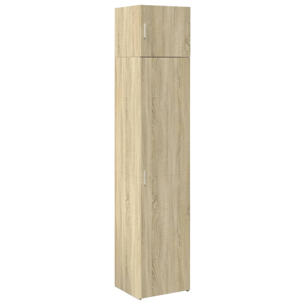 Slim Storage Cabinet Sonoma Oak 45x42,5x225 cm Engineered Wood