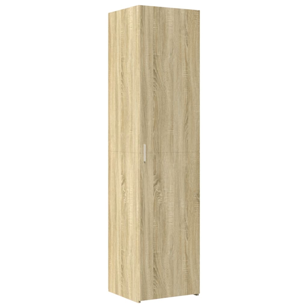 Slim Storage Cabinet Sonoma Oak 45x42,5x225 cm Engineered Wood