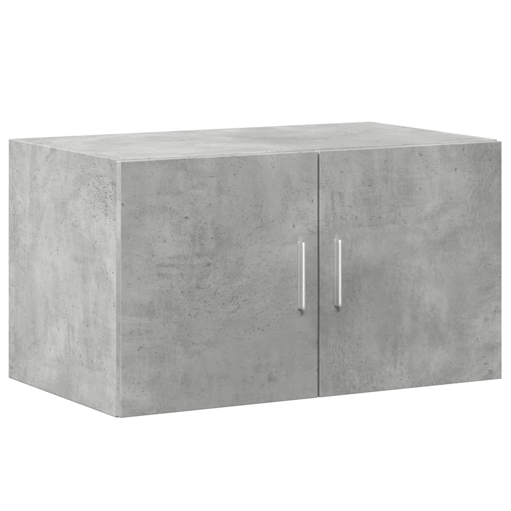 vidaXL Storage Cabinet Concrete Grey 70x42.5x225 cm Engineered Wood