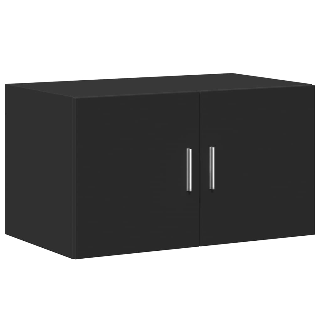 vidaXL Storage Cabinet Black 70x42.5x225 cm Engineered Wood