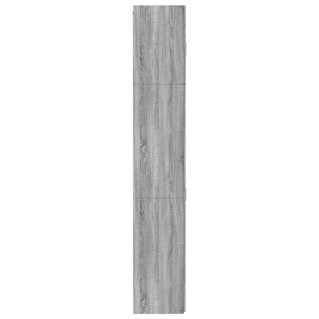 Highboard Grey Sonoma 80x42.5x249 cm Engineered Wood