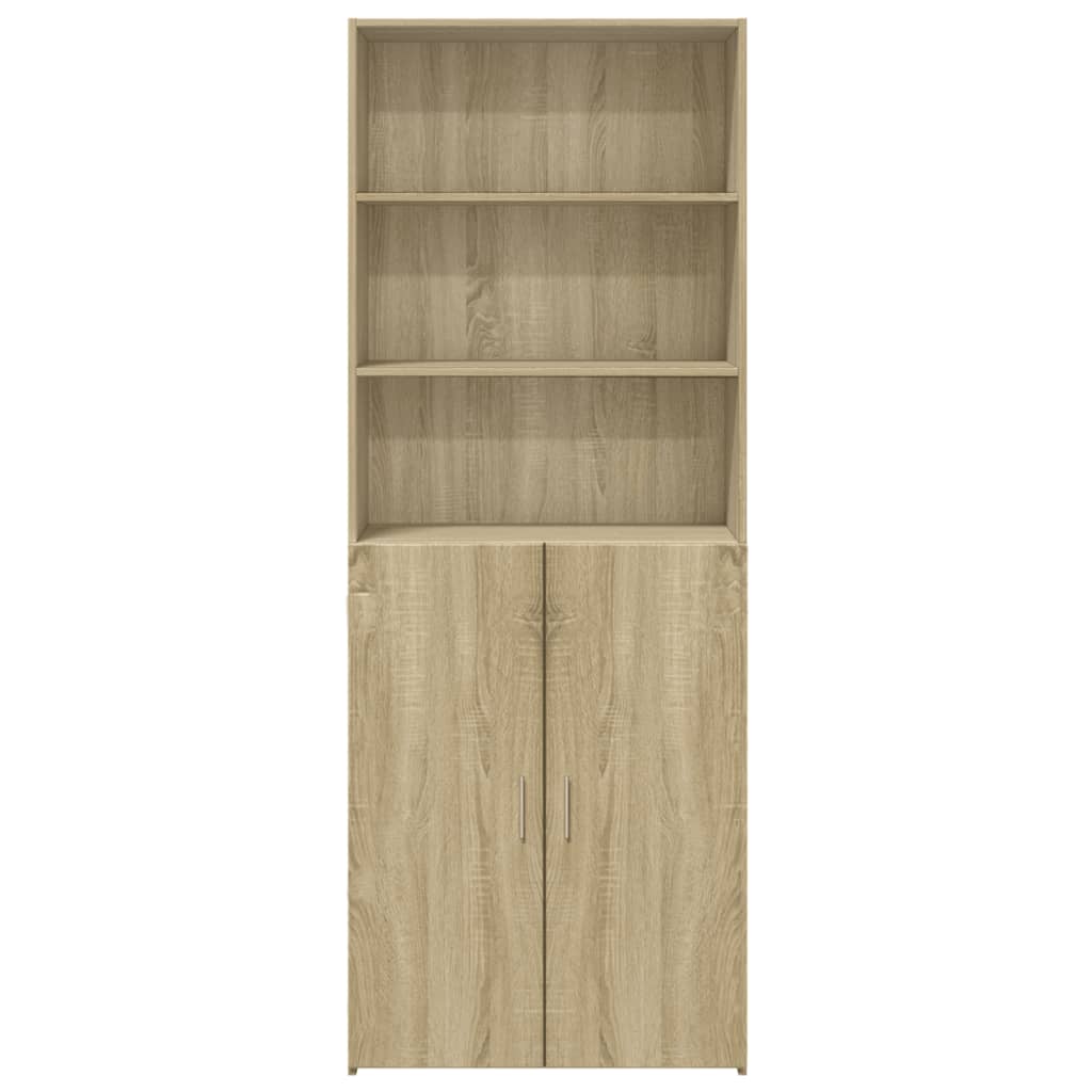 Highboard Sonoma Oak 70x42,5x185 cm Engineered Wood