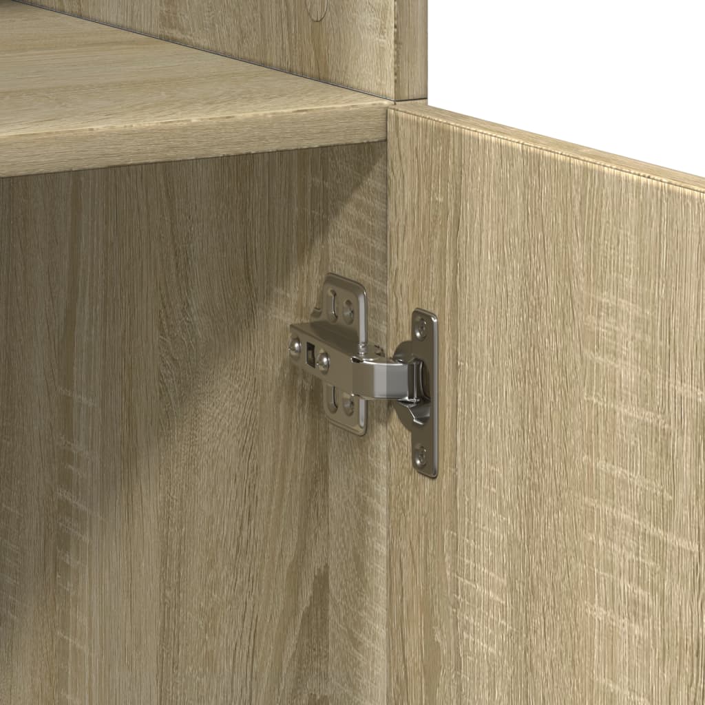 Highboard Sonoma Oak 80x42,5x185 cm Engineered Wood