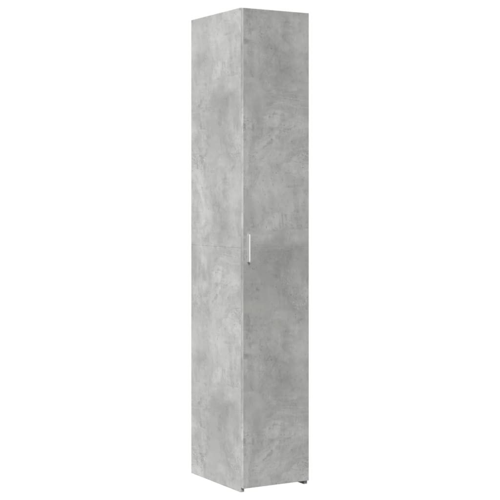 Highboard Concrete Grey 30x42,5x185 cm Engineered Wood