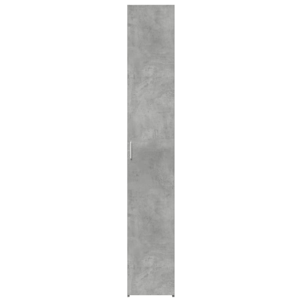 Highboard Concrete Grey 30x42,5x185 cm Engineered Wood