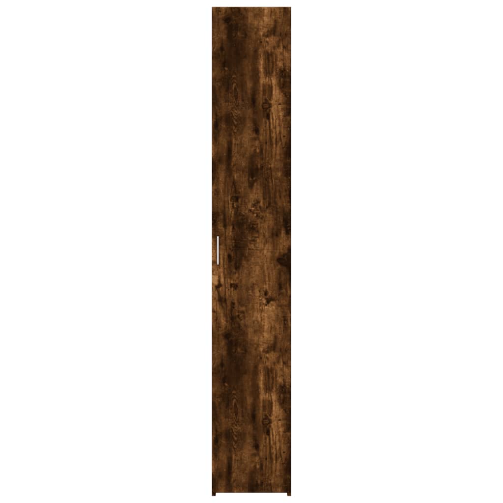 Highboard Smoked Oak 30x42,5x185 cm Engineered Wood