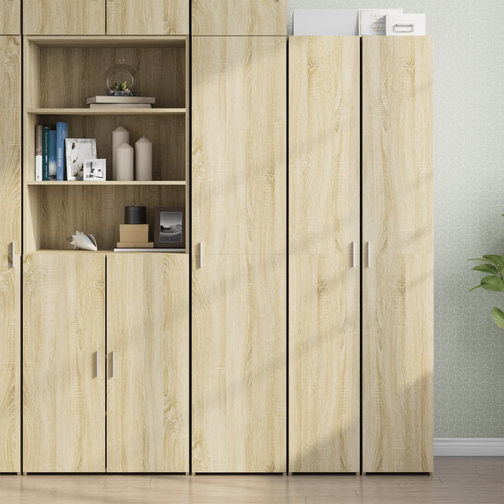Highboard Sonoma Oak 40x42,5x185 cm Engineered Wood