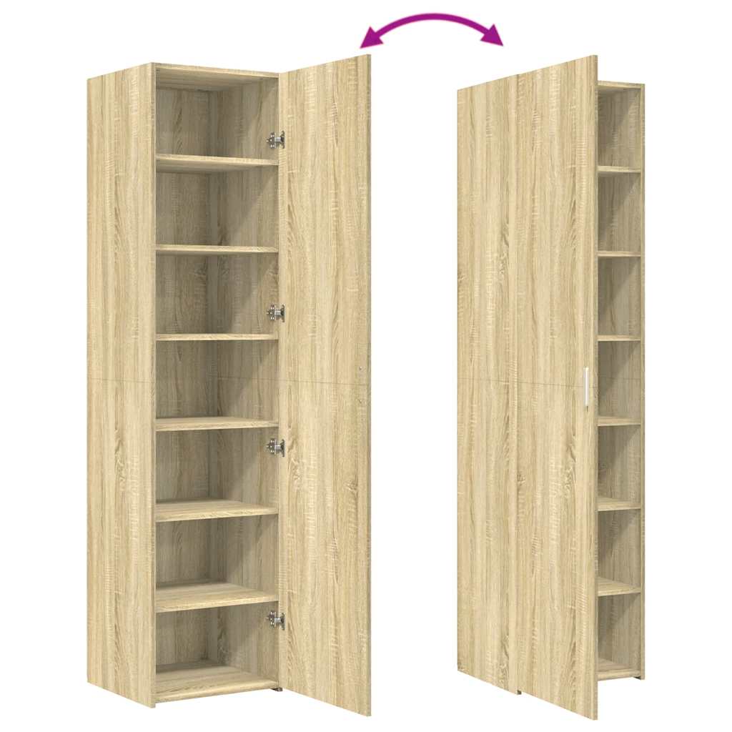 Highboard Sonoma Oak 45x42,5x185 cm Engineered Wood