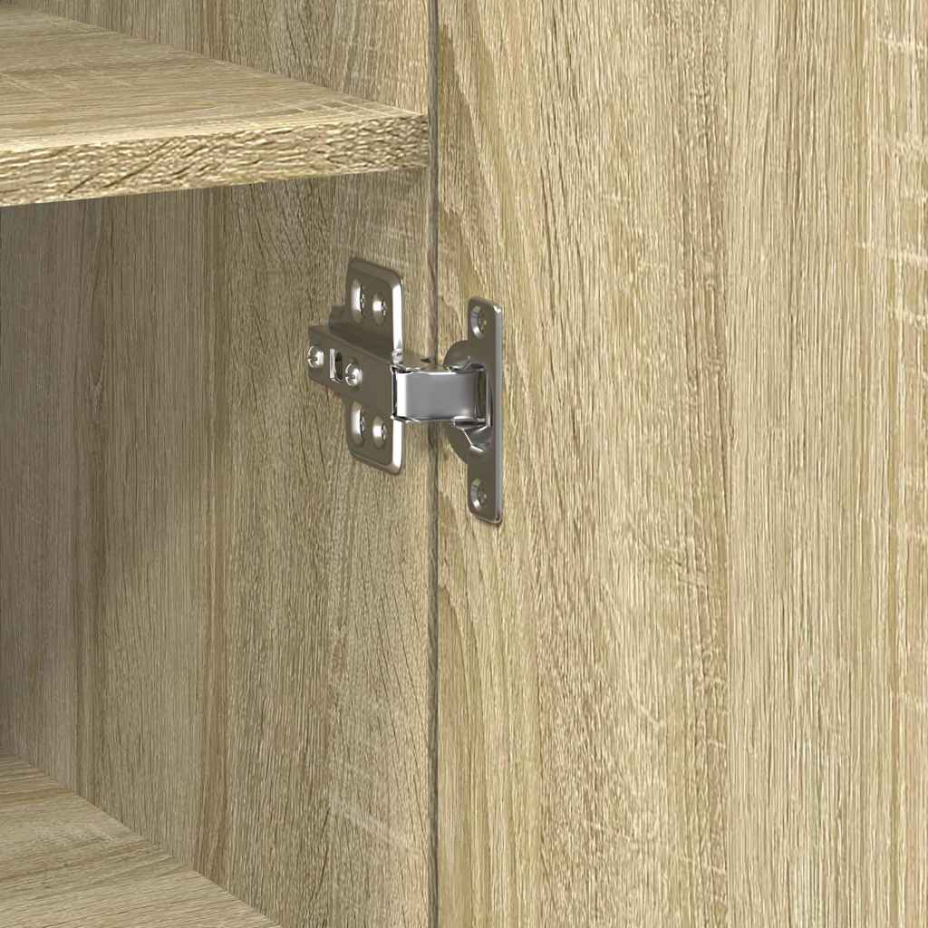 Highboard Sonoma Oak 45x42,5x185 cm Engineered Wood