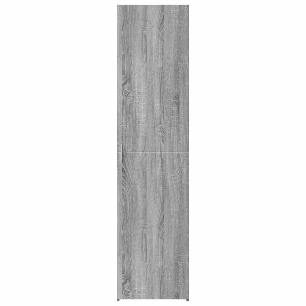 Highboard Grey Sonoma 45x42,5x185 cm Engineered Wood