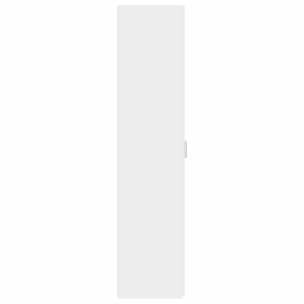 Highboard White 50x42,5x185 cm Engineered Wood