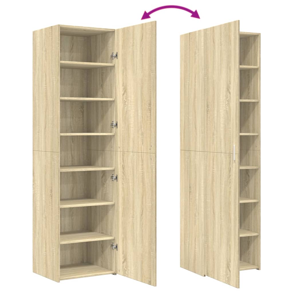 Highboard Sonoma Oak 50x42,5x185 cm Engineered Wood