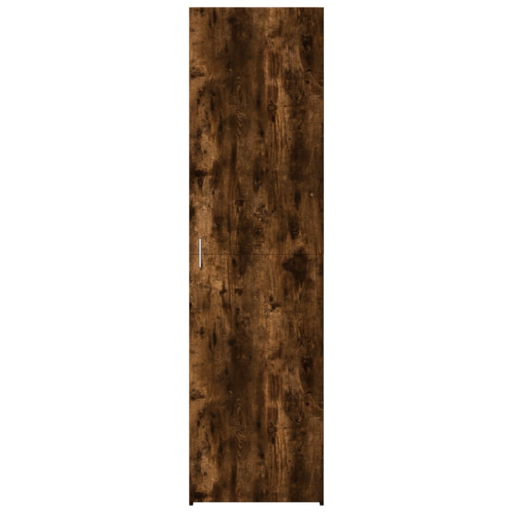 Highboard Smoked Oak 50x42,5x185 cm Engineered Wood