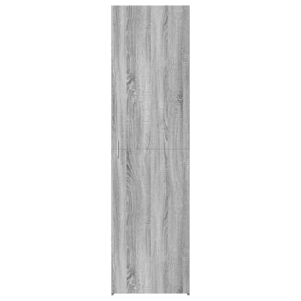 Highboard Grey Sonoma 50x42,5x185 cm Engineered Wood