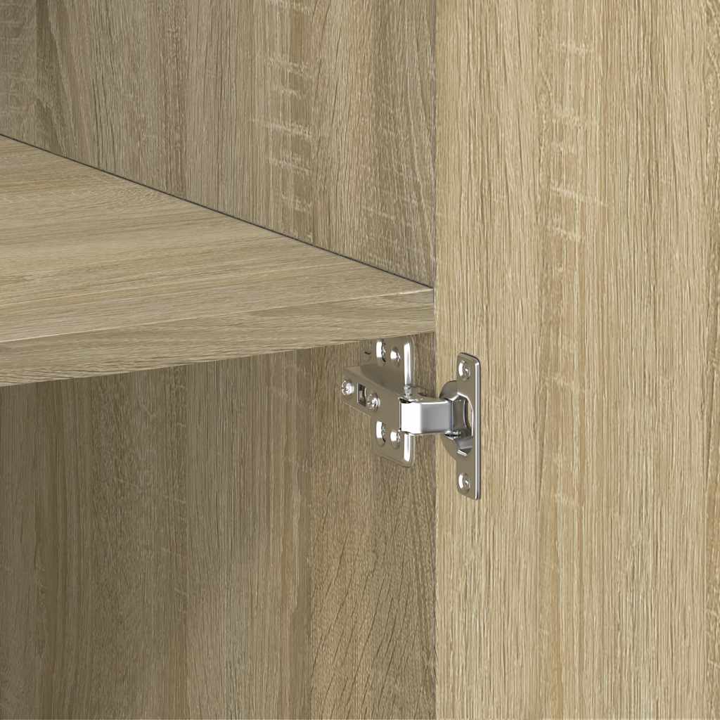 Highboard Sonoma Oak 70x42,5x185 cm Engineered Wood