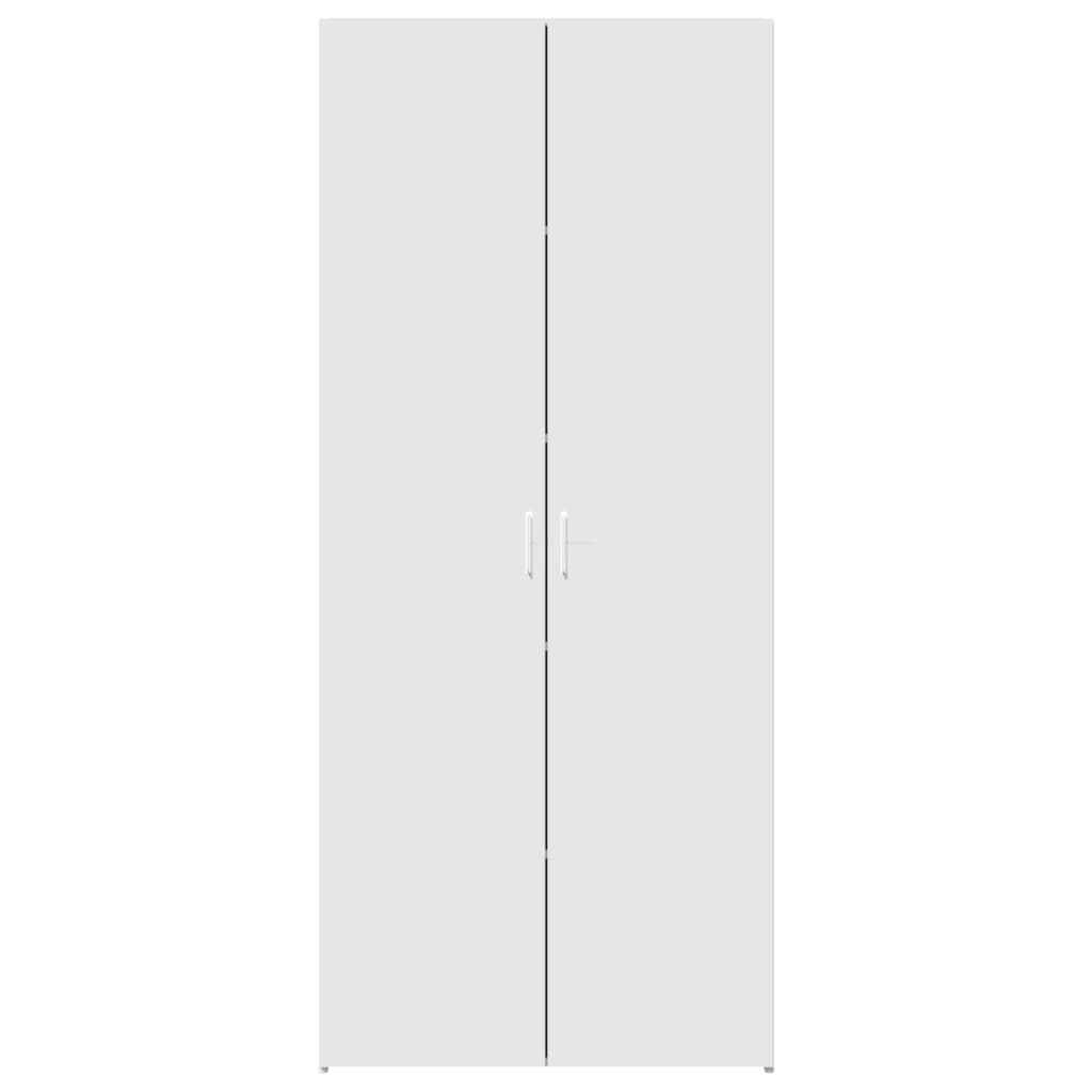 Highboard White 80x42,5x185 cm Engineered Wood