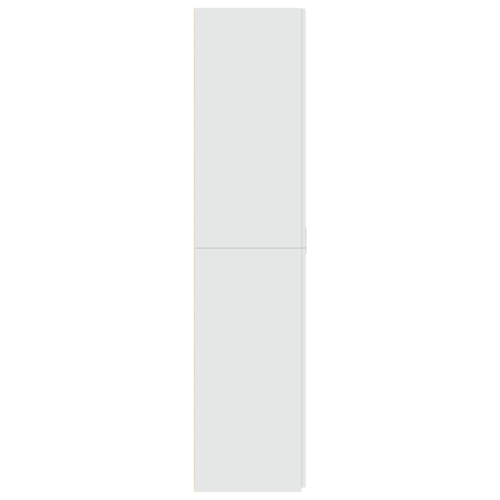 Highboard White 80x42,5x185 cm Engineered Wood