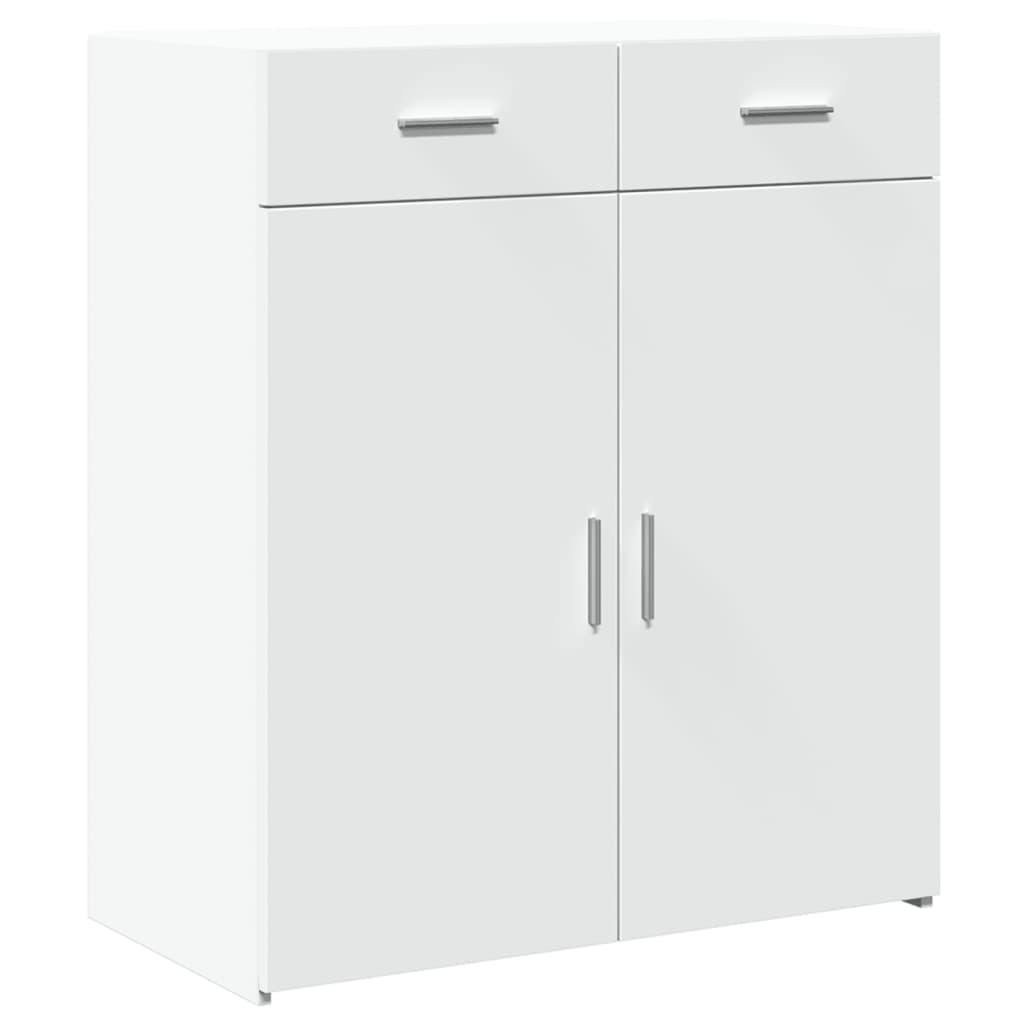 vidaXL Sideboard White 80x42.5x93 cm Engineered Wood