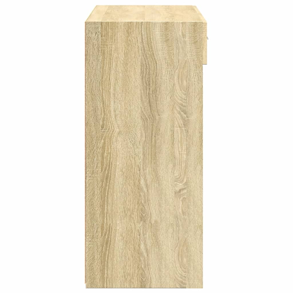 Sideboard Sonoma Oak 80x42.5x93 cm Engineered Wood