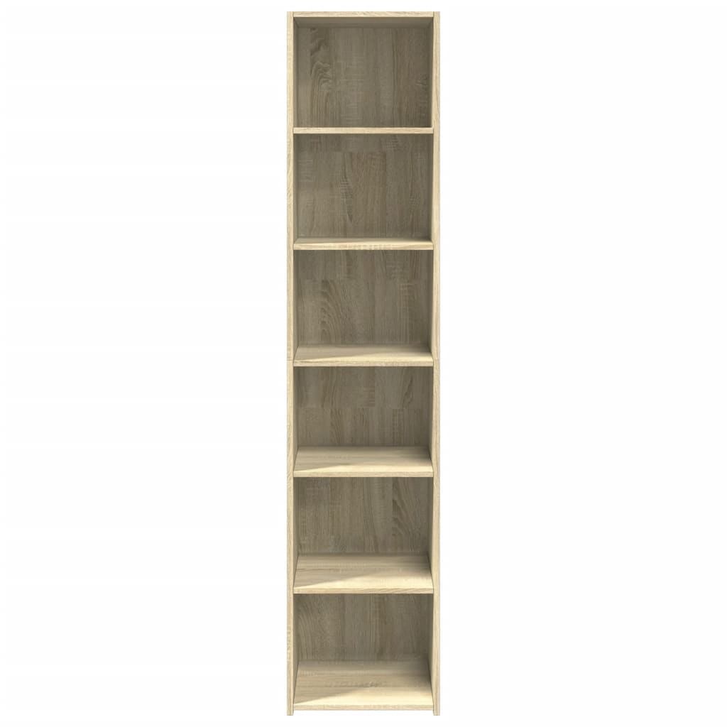 Highboard Sonoma Oak 40x41x185 cm Engineered Wood