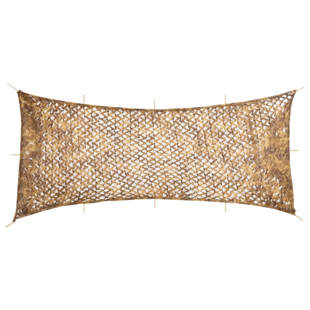 vidaXL Camouflage Net with Storage Bag 844x429 cm Sand