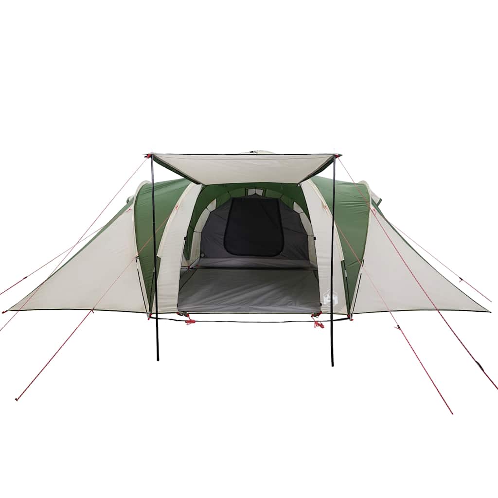 Family Tent Dome 6-Person Green Waterproof