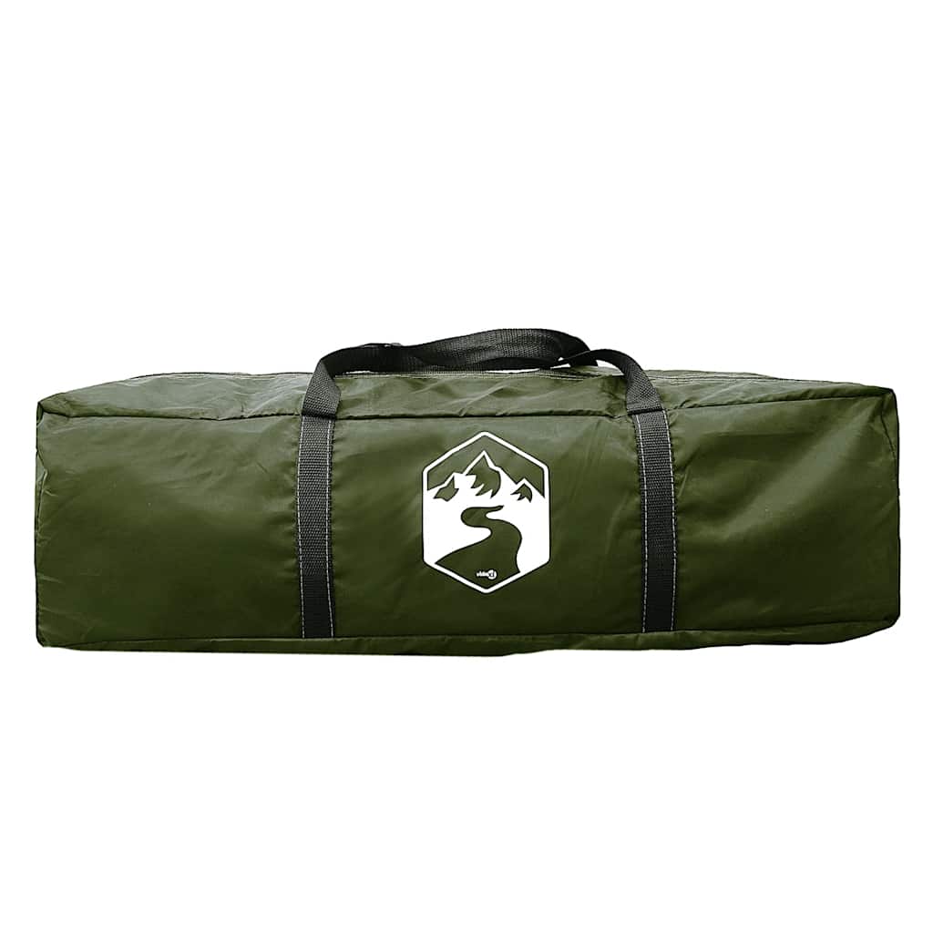 Family Tent Dome 6-Person Green Waterproof