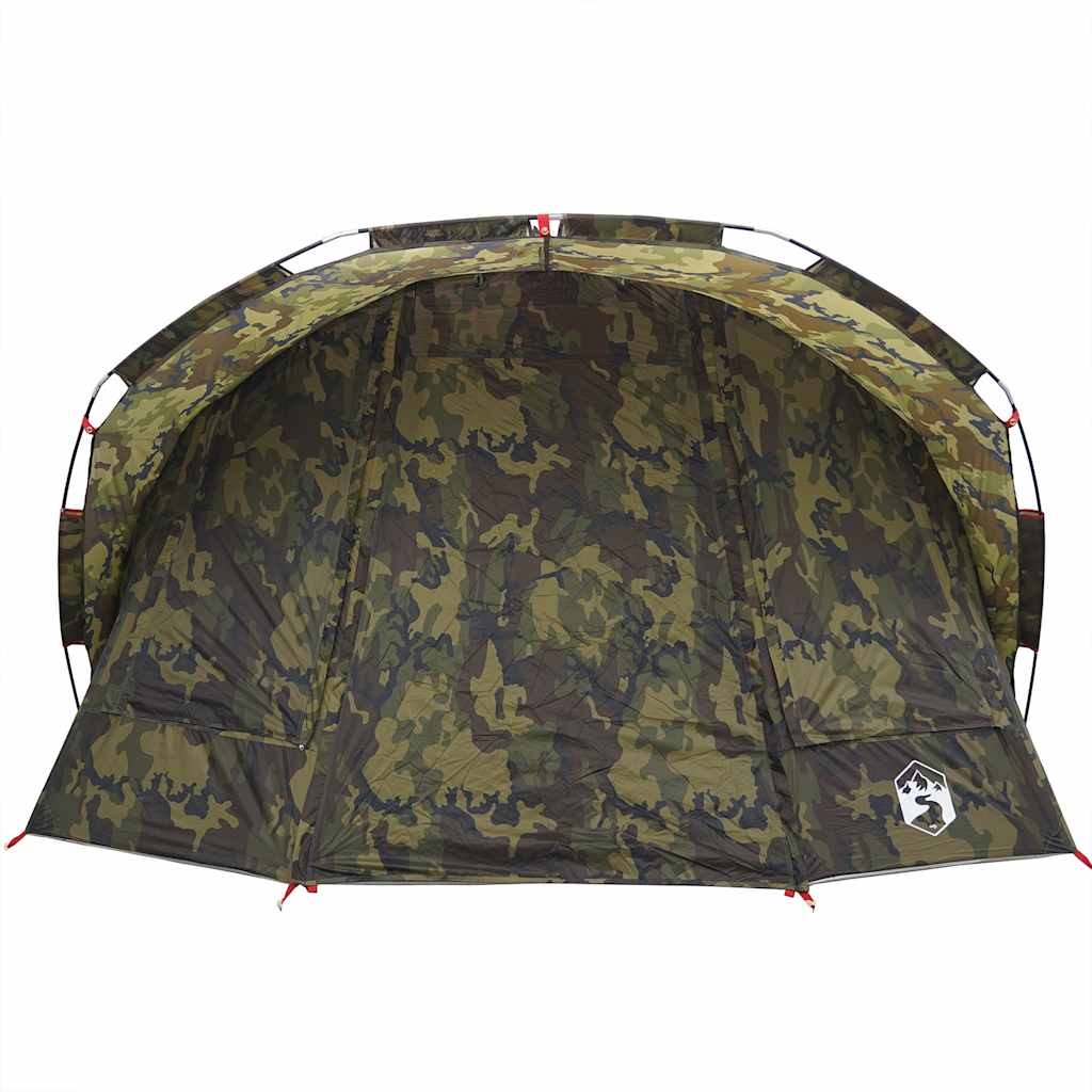 vidaXL Fishing Tent 5-Person Camouflage Waterproof