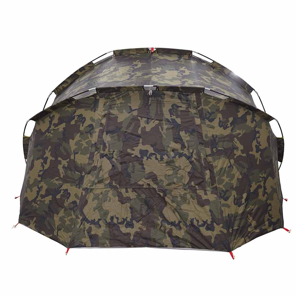 vidaXL Fishing Tent 5-Person Camouflage Waterproof