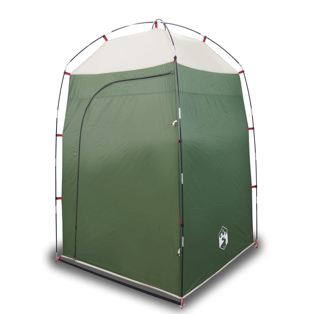 vidaXL Shower Tent Green Waterproof