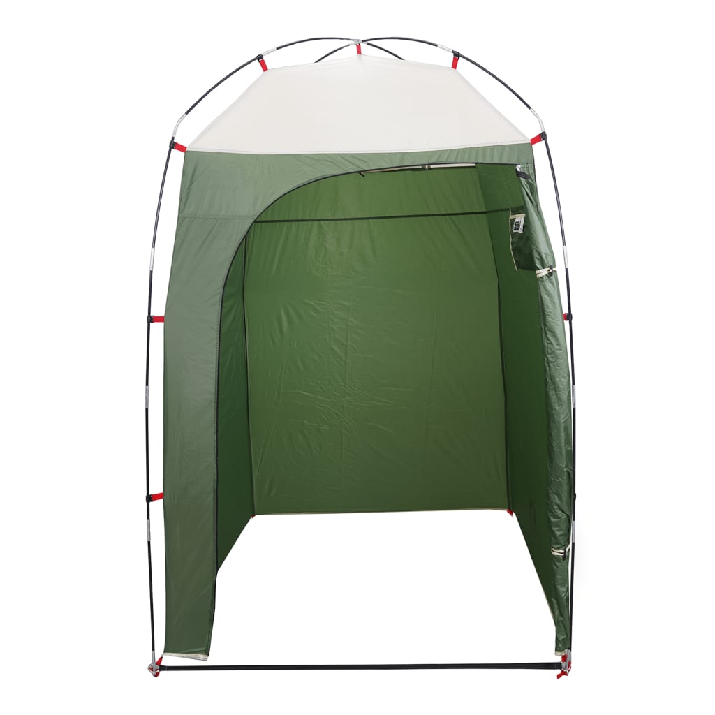 vidaXL Shower Tent Green Waterproof