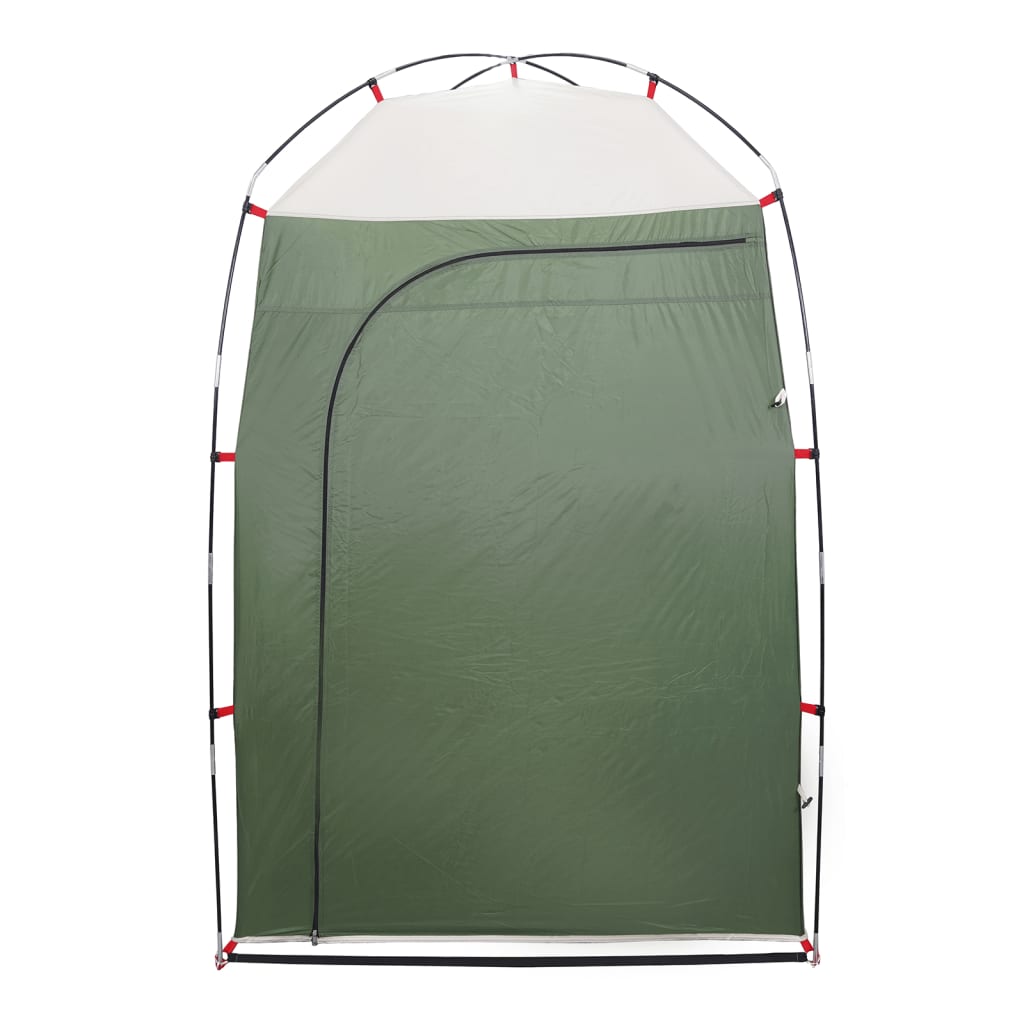 vidaXL Shower Tent Green Waterproof