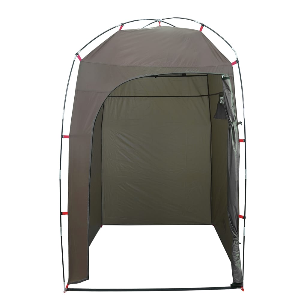 vidaXL Shower Tent Brown Waterproof