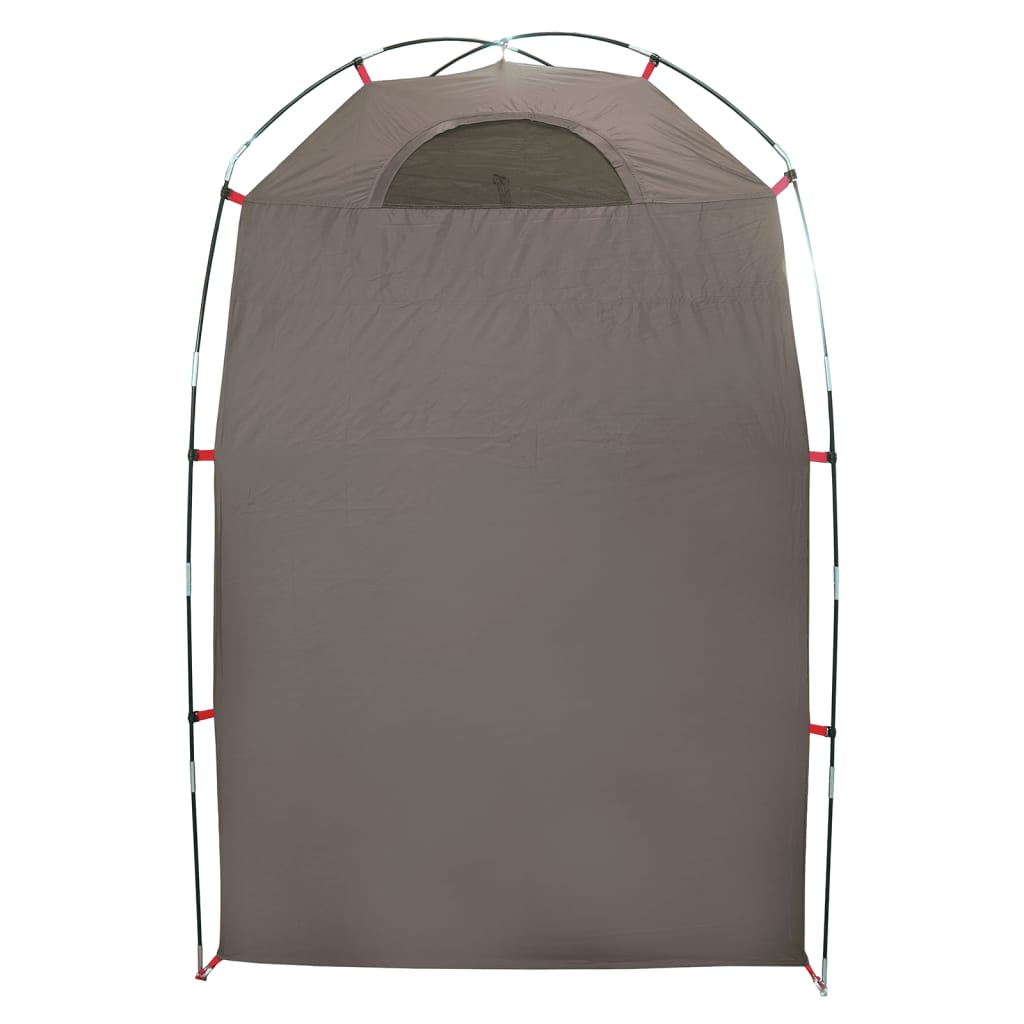 vidaXL Shower Tent Brown Waterproof