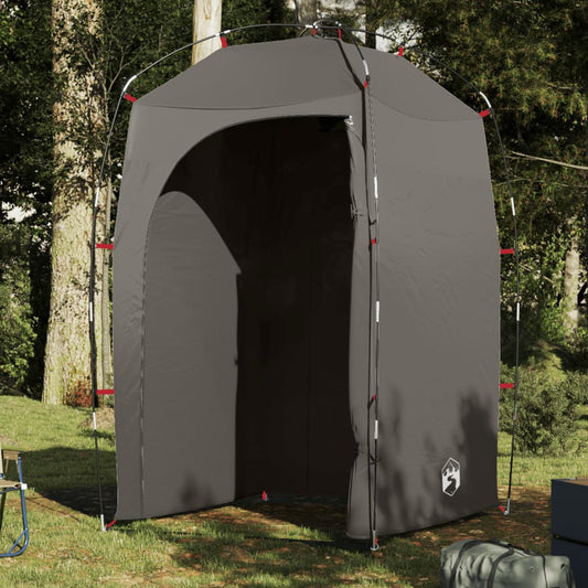 vidaXL Shower Tent Brown Waterproof