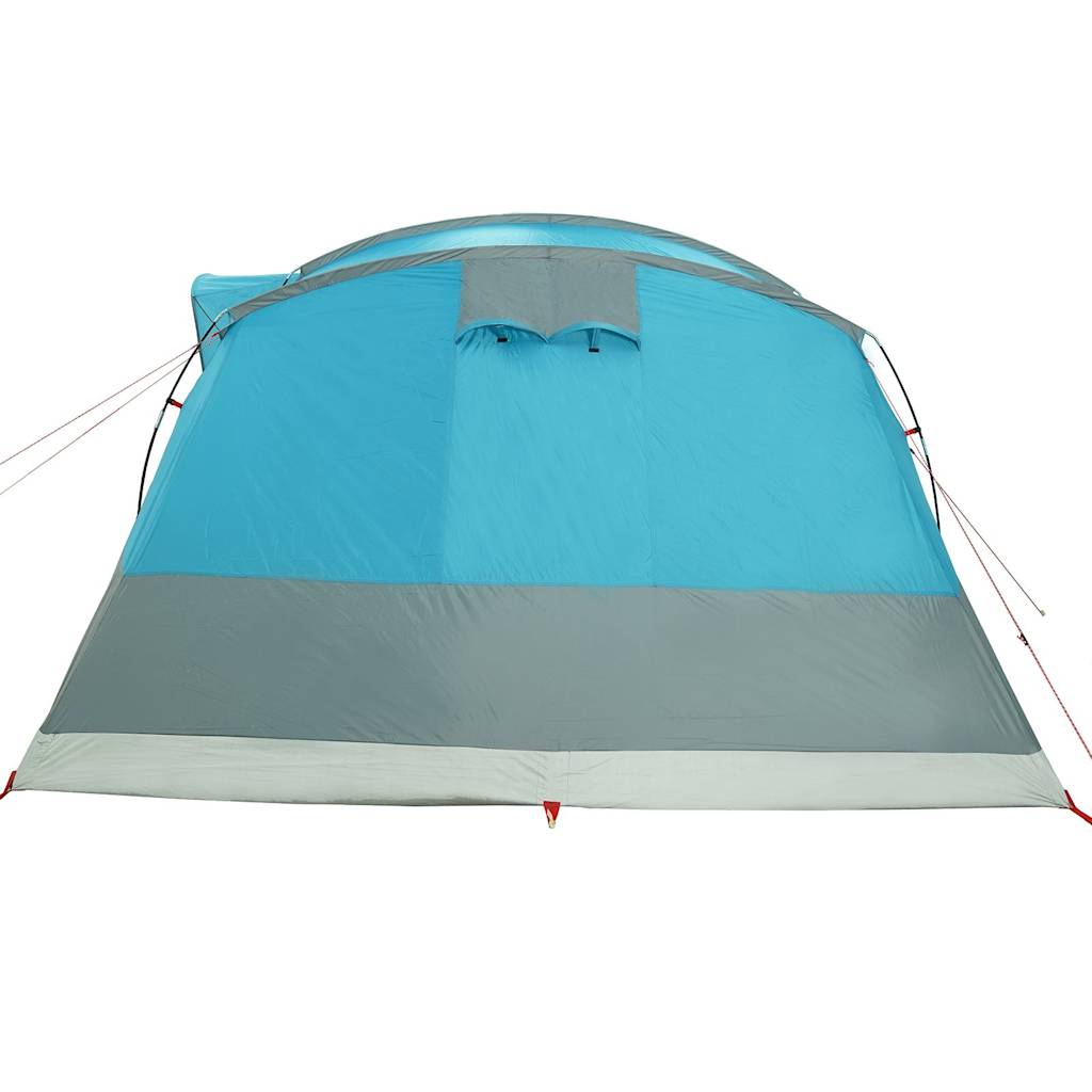 vidaXL Camping Tent Tunnel 5-Person Blue Waterproof